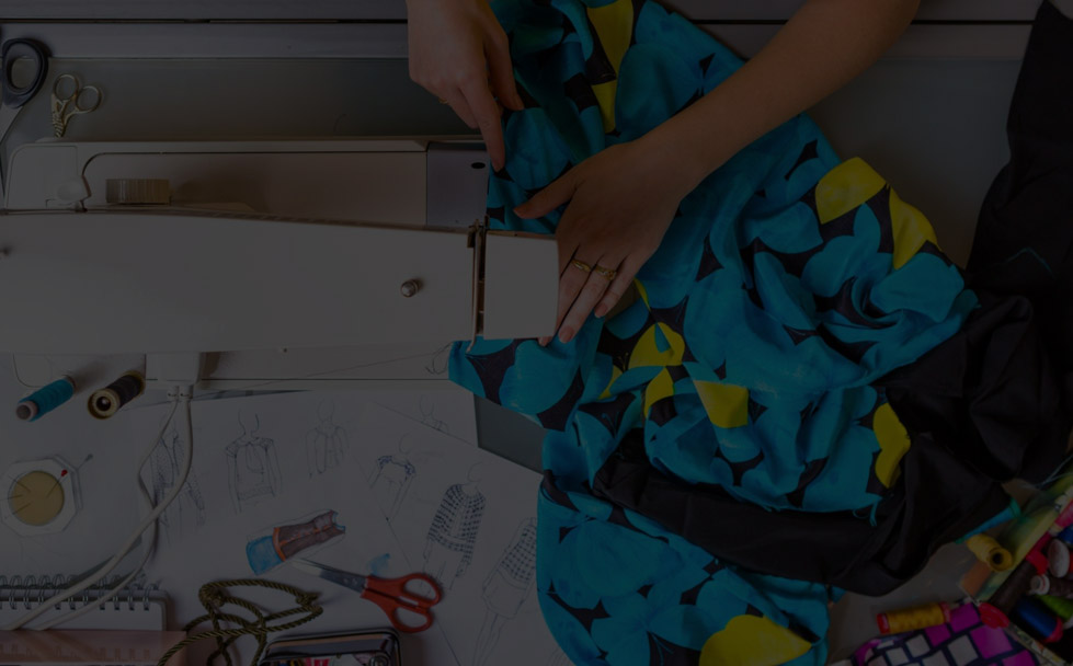 Cut and sew apparel manufacturing floor
