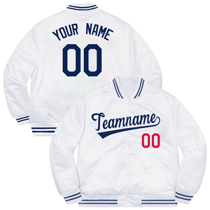 Personalized Bomber Varsity Men Jacket Embroidery Logo