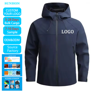 Wholesale Men Waterproof Hard Shell Outdoor Rain Coat